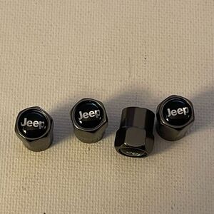 Jeep Valve Stem Caps in Gray set of 4 NWT